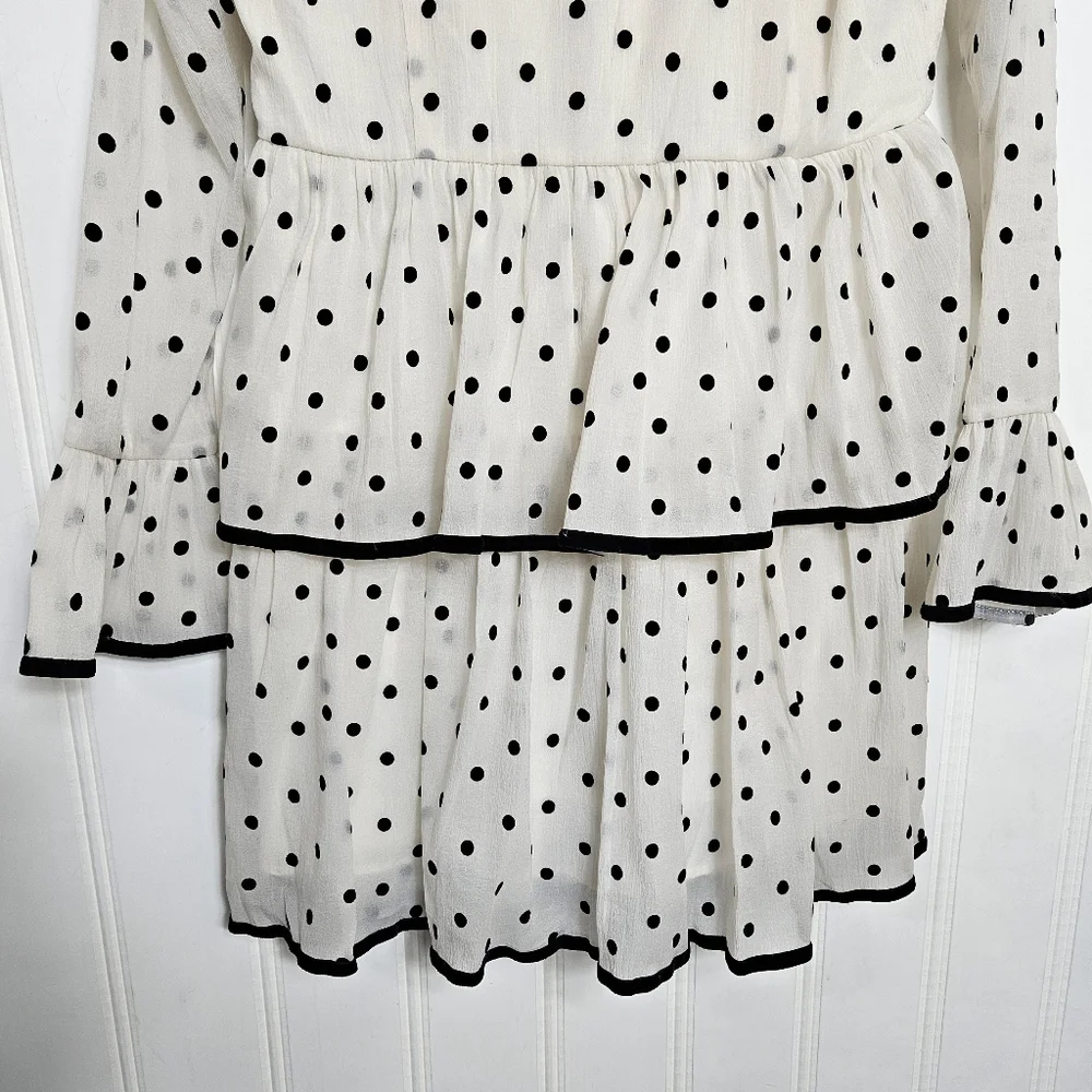 Polka Dot Ruffle Dress - Picture 9 of 14